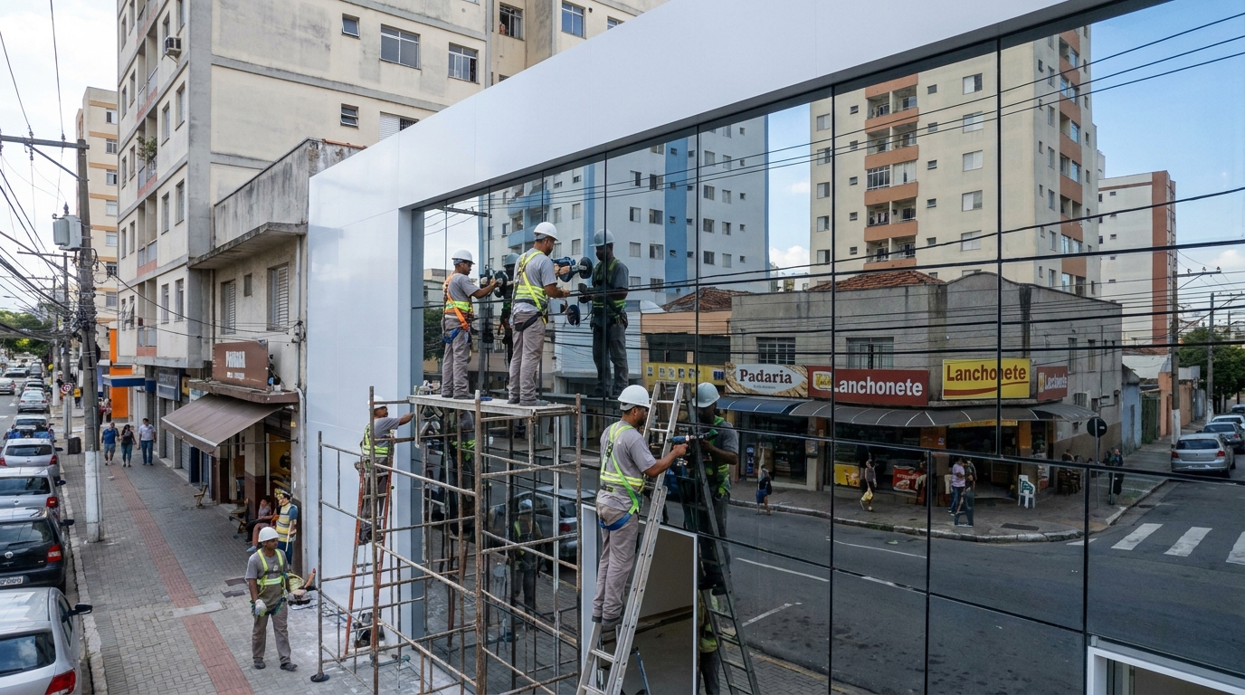 Fechamentos em Vidro em Cuiabá‑MT